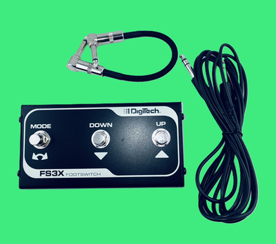 DigiTech FS3X Three-Function Foot Switch Loop selection and Auto Record JamMan