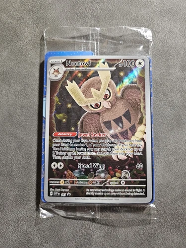 Pokémon TCG Noctowl SVP141 Elite Trainer Box Promo Stellar Crown - SEALED