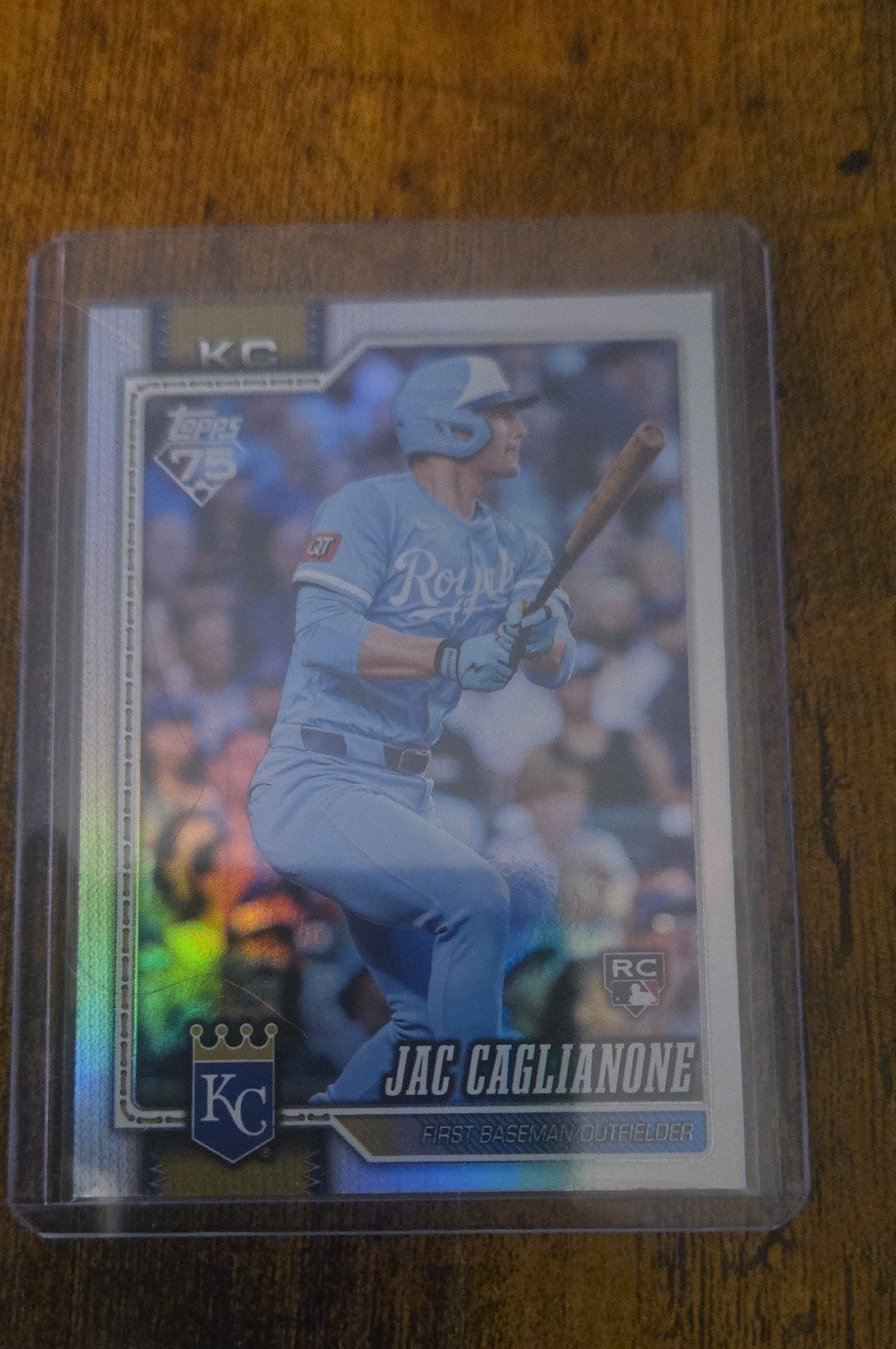 2026 Topps Series 1 - Jac Caglianone #138 Rainbow Foil (RC)