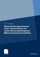 Timo Reister | Steuerwirkungsanalysen Unter Verwendung Von...