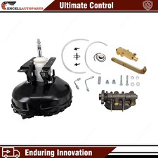 For C10 K10 1973-1993 Chevy Truck Power Brake Booster Master Disc Drum Valve Kit