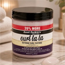 Aunt Jackie's Curls Coils Curl Custard Curl Enhancing Shine 18 oz 20 More