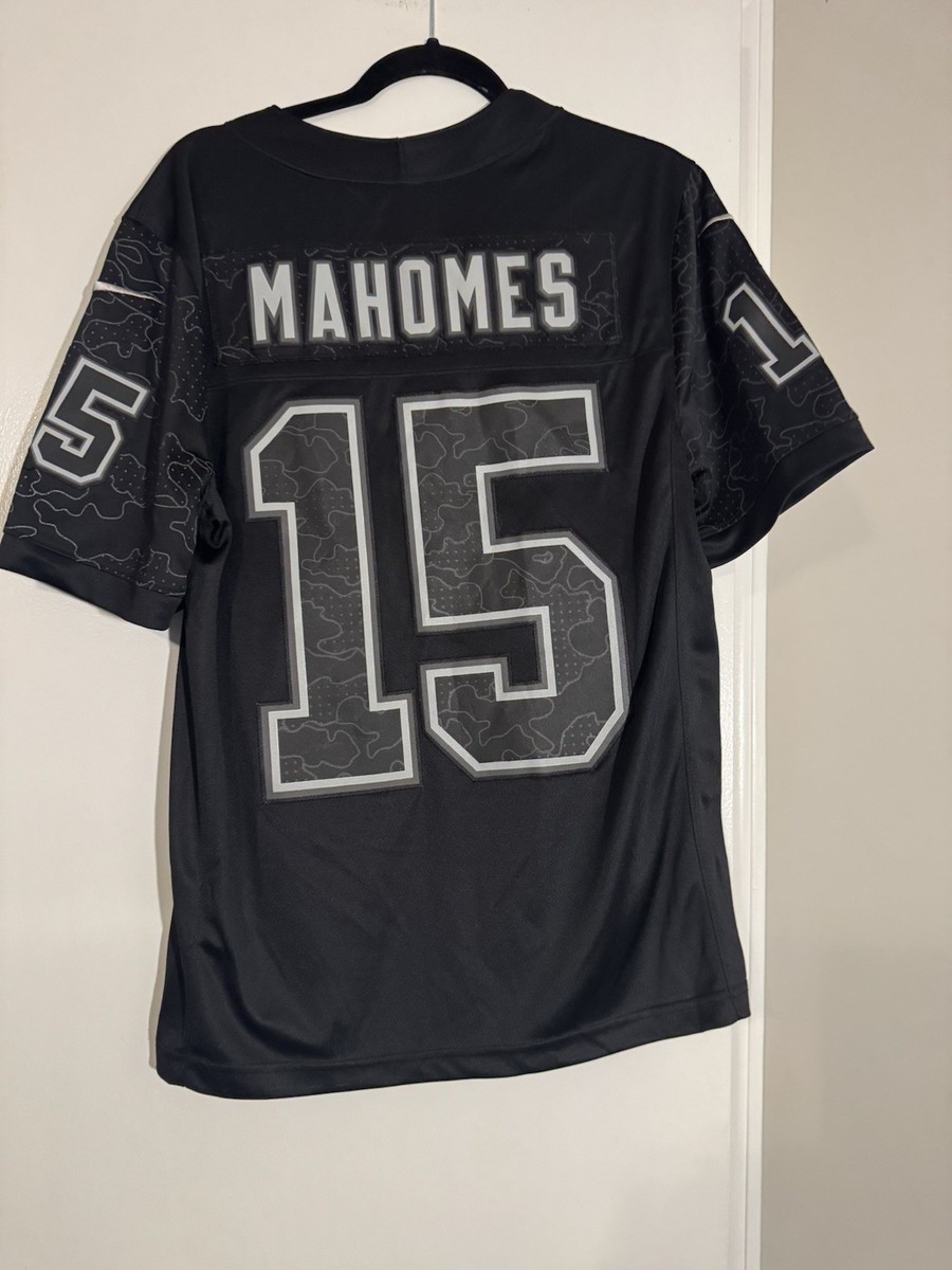 Men's Nike Patrick Mahomes Black Kansas City Chiefs RFLCTV Limited