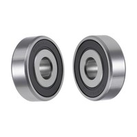"6203-1/2-2RS Kugellager Z2 1/2\"X40Mmx12Mm Doppelt Versiegelt Chromstahl 2 StüCk"