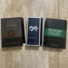 3x Ralph Lauren Polo Est. 67 Azzaro Most Wanted Viktor Spicebomb Sample 0.04oz — photo 1