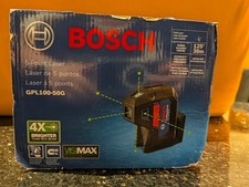Bosch GPL100-50G 5-Point Self-Leveling Laser 125 ft with VisiMax Technology