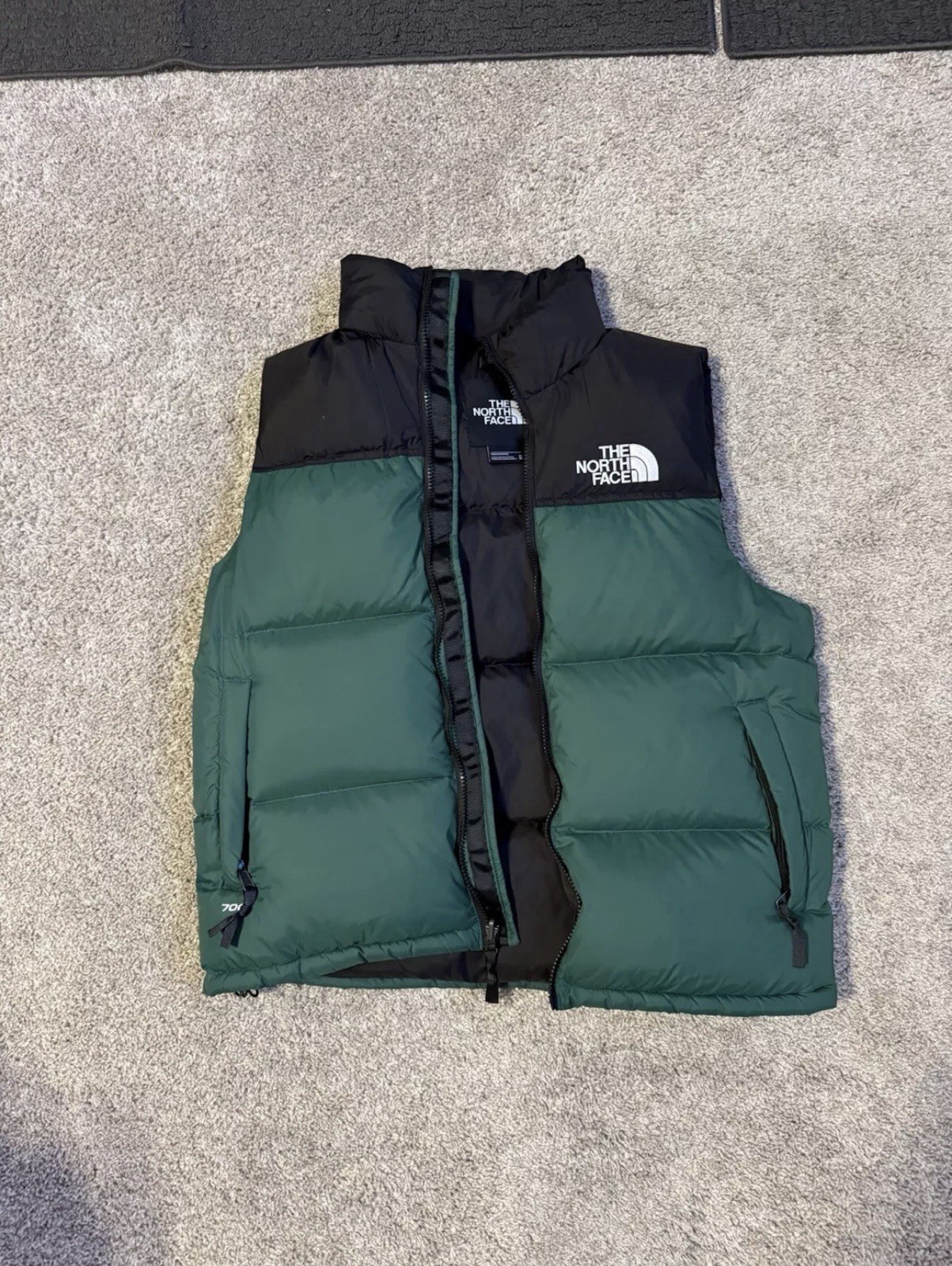 Vintage The North Face Evergreen Down Puffer Vest Jacket Medium NF002YO  