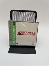 Metal Gear Solid Greatest Hits (Sony PlayStation 1, 1999) New Sealed - Read Desc