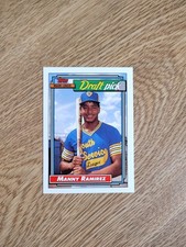 1992 Topps - MANNY RAMIREZ -#156 (RC)- MLB DRAFT PICK- ROOKIE - MINT ⭐⭐🔥🔥