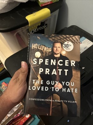 Spencer Pratt NEW Book - Hardcover - The Guy You Loved to Hate: Reality Tv