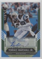 2021 Panini Chronicles End Zone Signatures 3/6 Terrace Marshall Jr Auto 0qc1