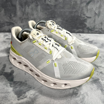 On Running Cloudeclipse White Sand Mens Running Shoes 10.5 Gray Sneakers Cloud