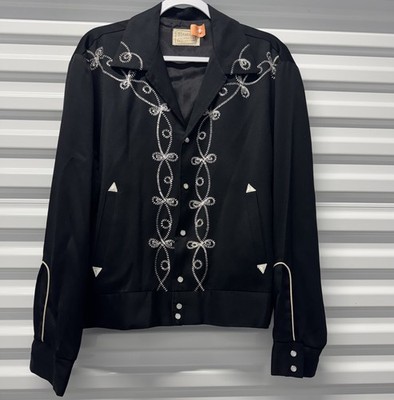 VTG 50s 60s H Bar C California Ranchwear Cowboy Western Bolero