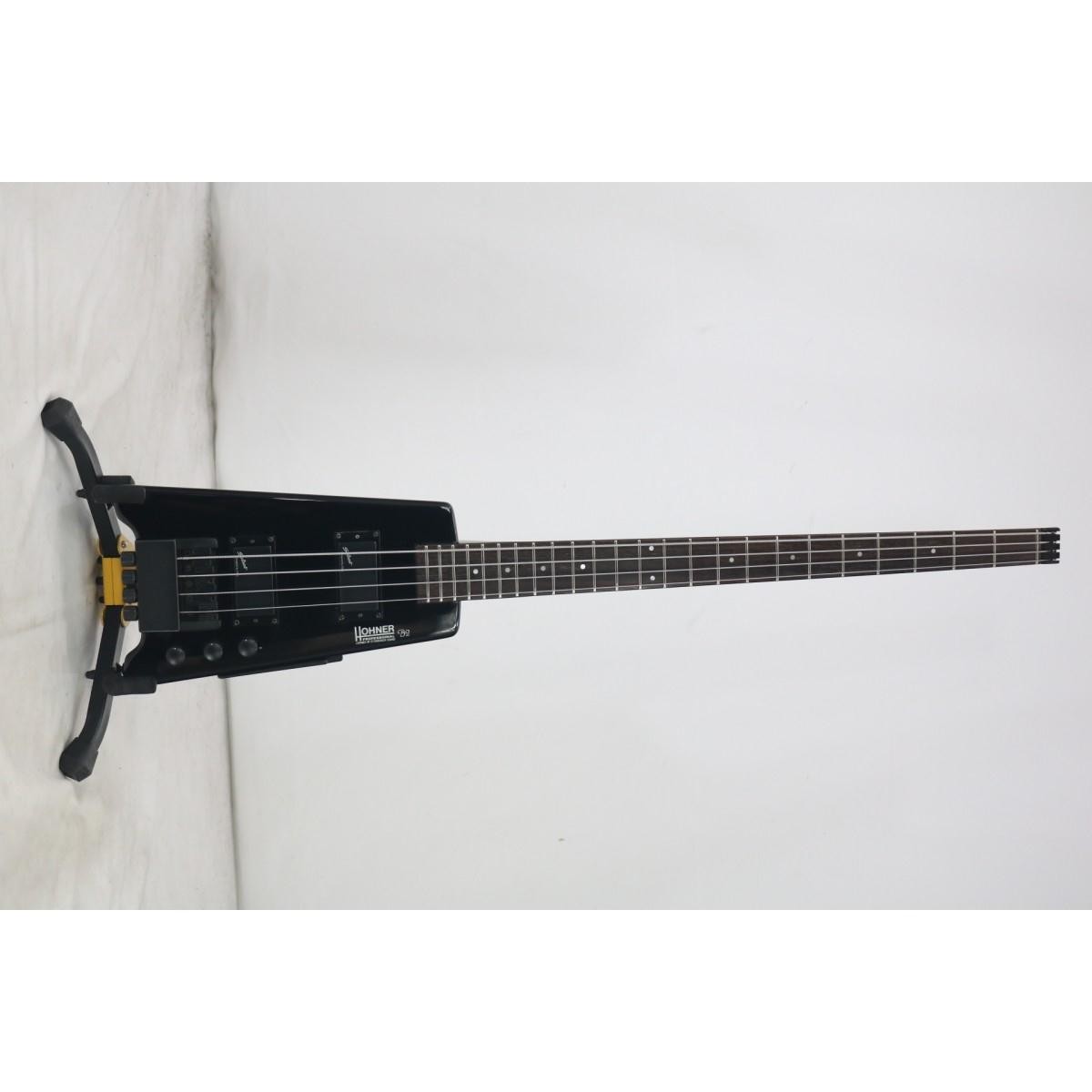 Electric Bass Guitar Hohner SEB-2 1980s Headless Black 2