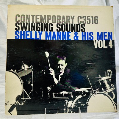 LP: Shelly Manne & His Men Vol. 4, Swinging Sounds, Contemporary, 1956, Hard Bop
