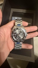TAG Heuer Formula 1 Chronograph CAZ1011.BA0843 Quartz 43mm Grey Dial Box & Paper