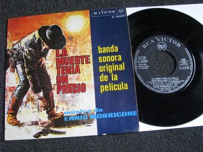 Ennio Morricone-La Muerte Tenia un Precio 7'' Vinyl-1966 Spain-RCA Records-320997
