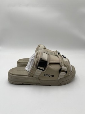 Seichi Mens Yoroi V2 Slide Sandals US 8 EU 41 Stone Tan NIB Seichi Yoroi V2 Mens Size 10 Cobalt Blue Beach Walking  main image 4