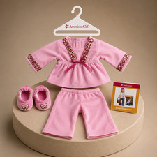 American Girl Julie Albright Pajama Set 2007 Pink PJs w Box Retired