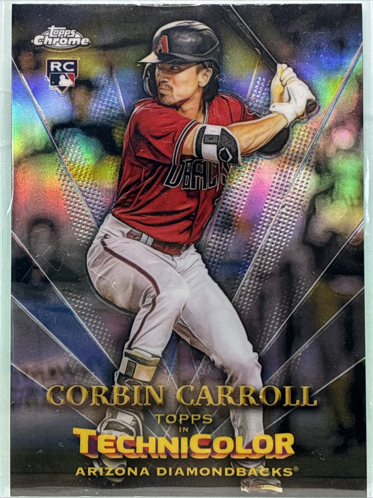 2023 Topps Chrome - Topps in Technicolor Corbin Carroll #TT-9 (RC)