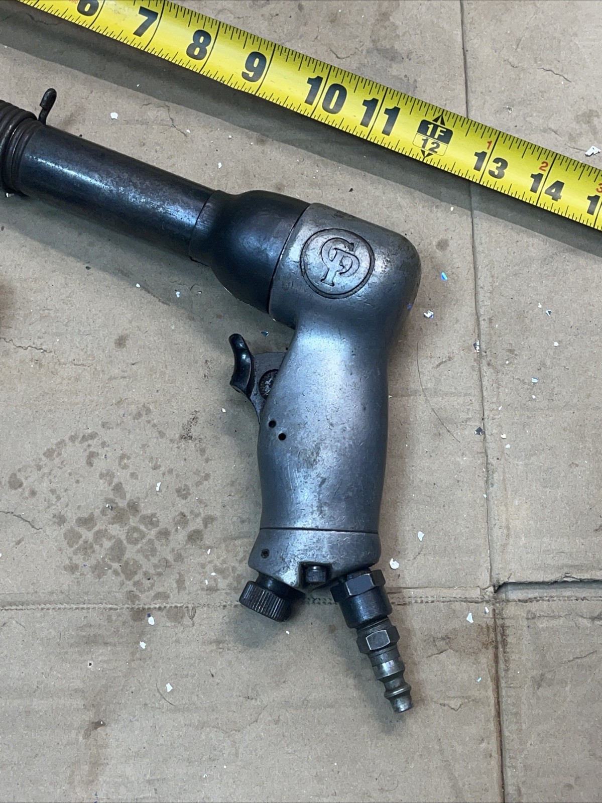 Chicago Pneumatic CP714 Pneumatic Air Hammer Zip Gun - Tested - Made in USA