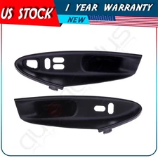 Inner Inside Interior Door Pull Handle Trim Pair Set for 94-04 Ford Mustang