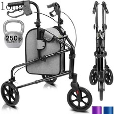 Vive Mobility 3 Wheel Walker - Three Wheeled Rollator for Seniors deal