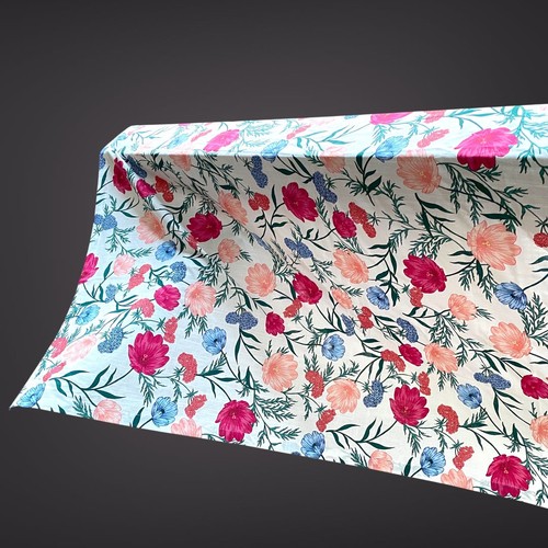 Kate Spade Blossom Tablecloth All Cotton Very Large Never Used NO Pkg Floral - Picture 7 of 9