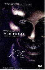 Jason Blum signed 11x17 Poster Producer Blumhouse The Purge JSA Authentication