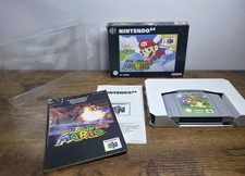 N64 Super Mario 64 PAL Boxed With Manual Insert & Protector 1996 Free UK Postage