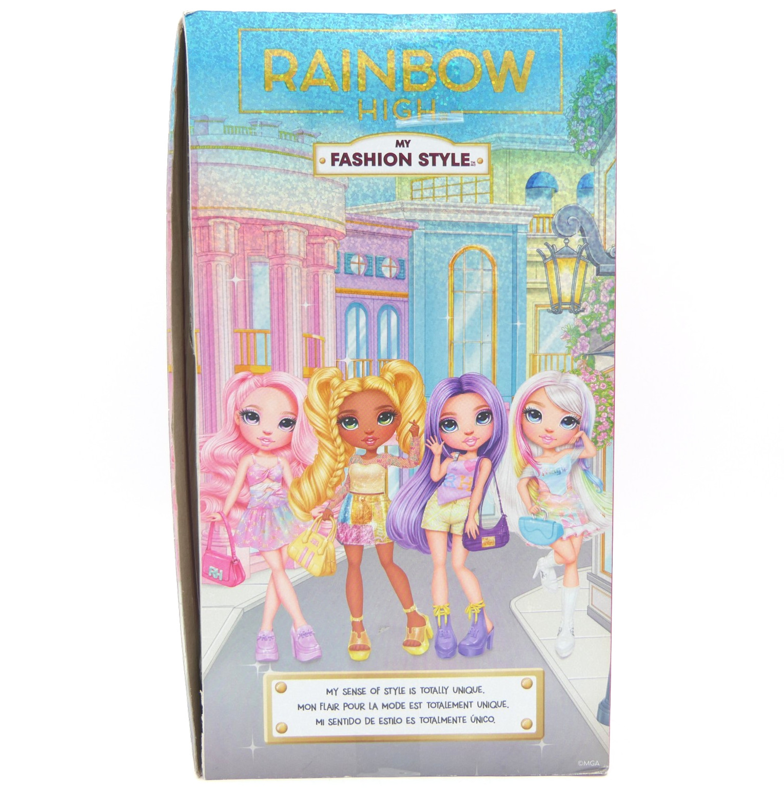 Детская кукла Rainbow High My Fashion Style Amaya Raine 11" Fashion Doll w/Accessories Box Dmg — фото 4