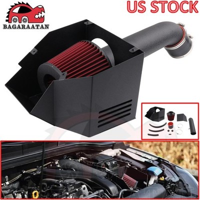 Cold Air Intake Kit + Red Filter Heat Shield For 2017+ EA211 1.5TSI EVO Engines