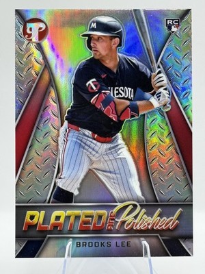 2025 Topps Pristine Brooks Lee Plated and Polished #PP-27 Minnesota Twins Rookie