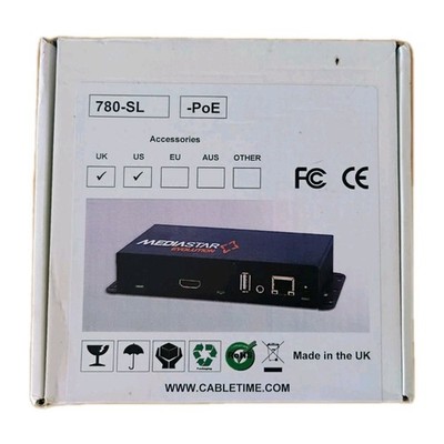 MediaStar Video Distribution Decoder Model 780-SL by Cabletime / Uniguest Tested