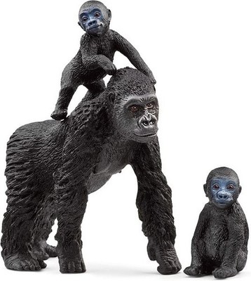 schleich  Wild Life Gorilla-Familie