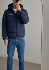 Calvin Klein Pufferjacke Blau Winter Herren