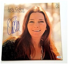 Judy Collins Signed Autographed Recollections Album Cover LP ACOA