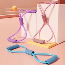 Resistance Bands Yoga 8 Word Tension Device Back Training Arm Open Fitness Rope