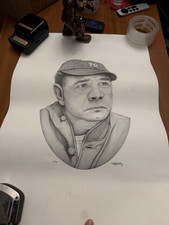 Babe Ruth (George Herman) Lithograph  