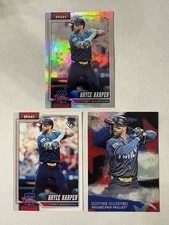 2026 Topps Series 1 Silver Refractor Bryce Harper 250 + Base + SMLB-2