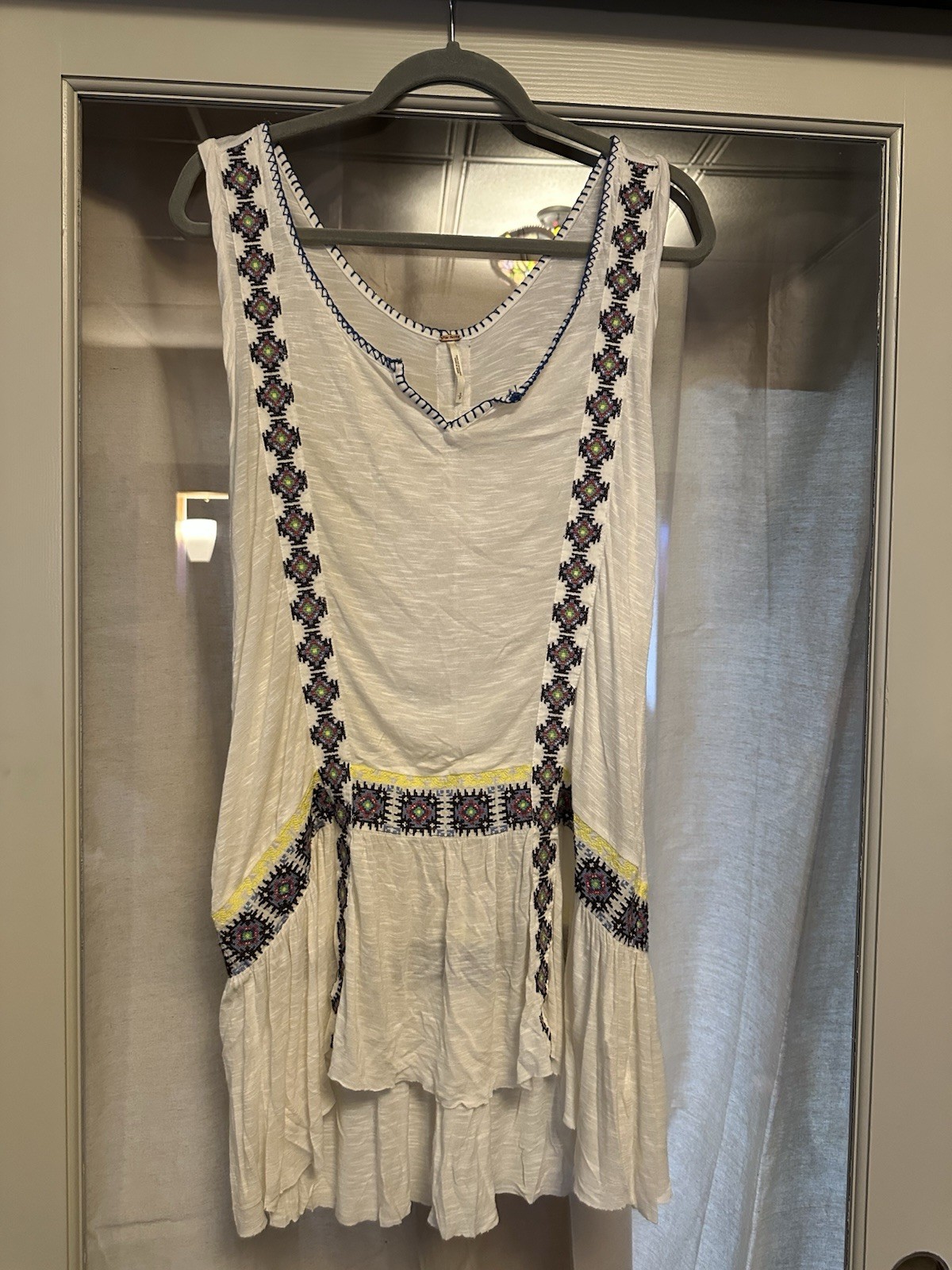 Free People Embroidered top
