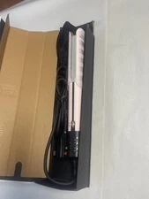 Supgaliy Ion Hair Straightener Pink LCD Display Negative Ion No Heat Damage New