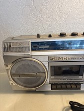 Poste vintage SHARP GF 800 radio cassette boombox Ghettoblaster gf800 - Photo, audio & vidéo