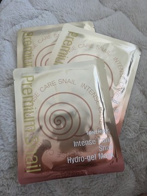 NEW 3 TONYMOLY Intense Care Snail Hydro-Gel Mask K-Beauty Face Masks