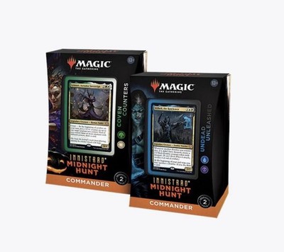 Magic Midnight Hunt Coven Counters & Undead Unleashed (Set of 2) - Sealed