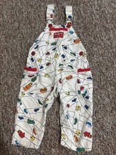 Vintage 70s 80s Oshkosh B Gosh The Genuine Article Cars Trucks Overalls 18m