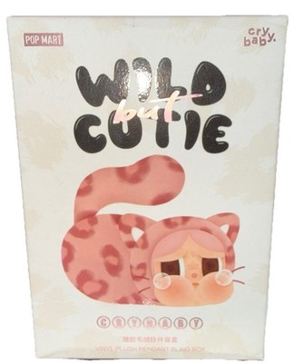 POPMART Wild But Cute CRYBABY Vinyl Plush Blind Box   New & Sealed - US Seller