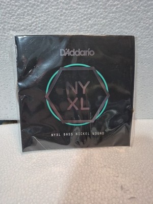 D'Addario NYXLB125T NYXL Long-scale Tapered Single Bass String - .125