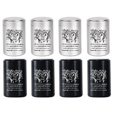 Heart Tree Keepsake Urns - Set of 8 Mini Memorial Urns - 3 Inches