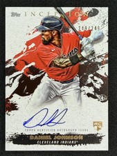2021 Topps Inception Daniel Johnson #RESA-DJ Rookies & Emerging Stars Auto /249
